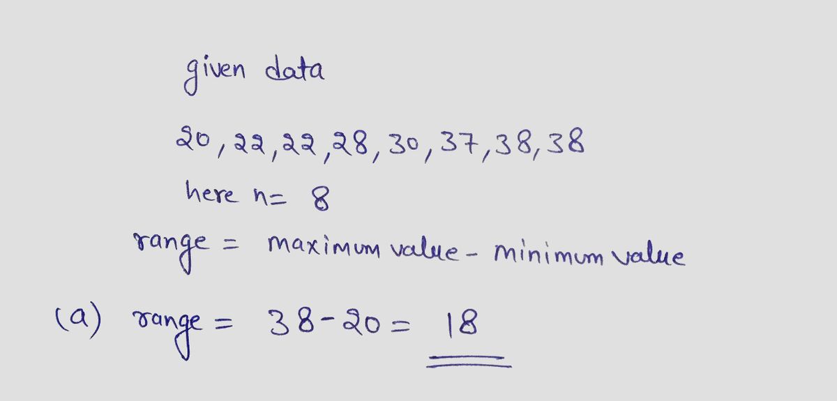 Statistics homework question answer, step 1, image 1